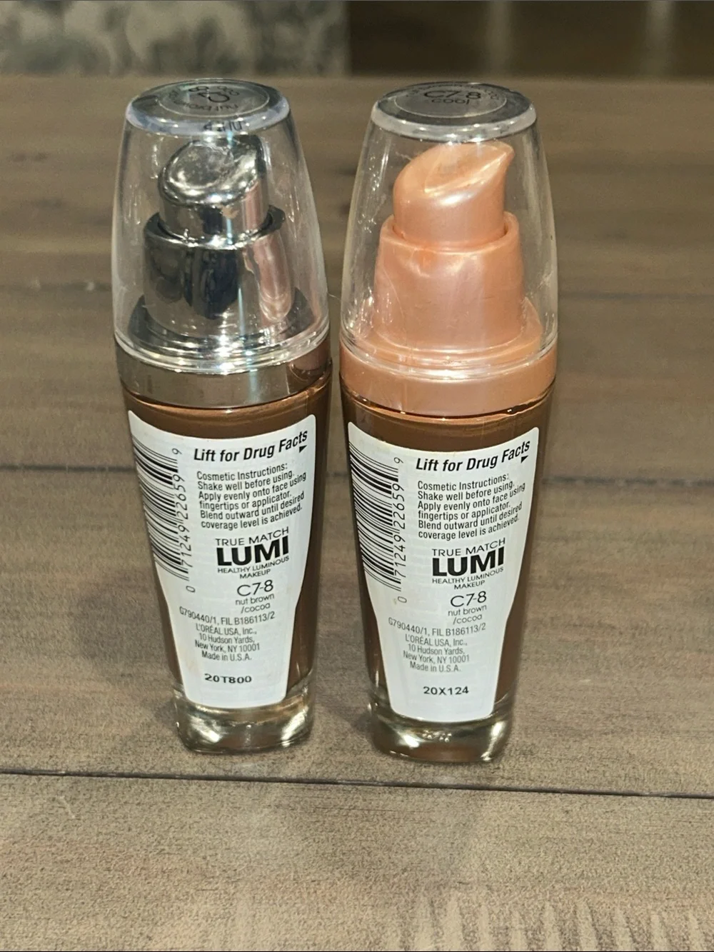 LOreal two unused